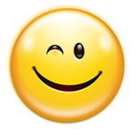 Image of winking smiley face