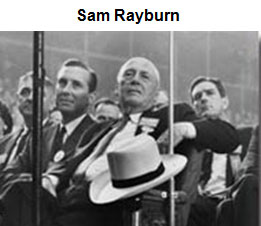 Image of Sam Rayburn seated 