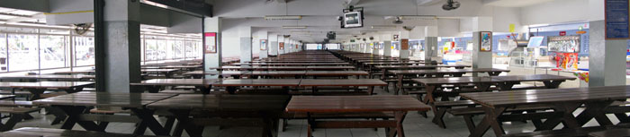 A school cafeteria in Shanghai, China