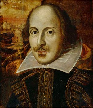 A painting/portrait of William Shakespeare