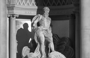 Statue of a Greek god