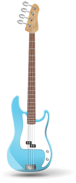 An image of an electric bass guitar