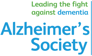 An image of the logo for the Alzheimer’s Society. It reads “Leading the fight against dementia: Alzheimer’s Society.”