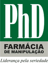 A photograph of a Portuguese pharmacy sing that reads “PhD Farmacia.”